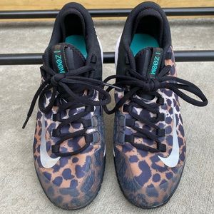 Nike Zoom Cheetah Print Tennis Shoes Women’s 7